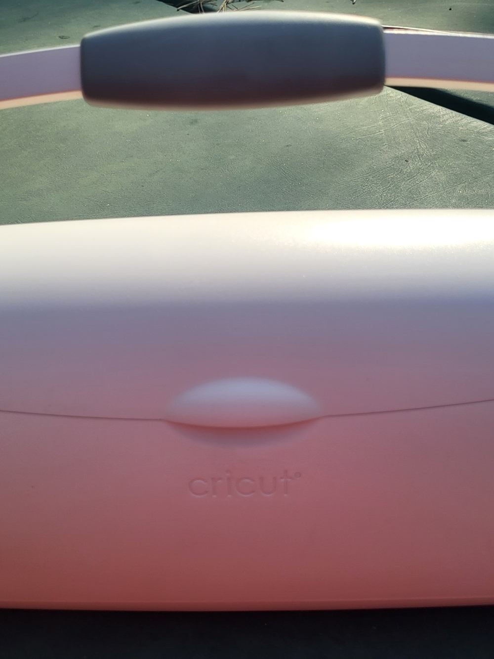 Cricut Electronic Cutting Machine in White with Mint Accents - Picture 3 of 4